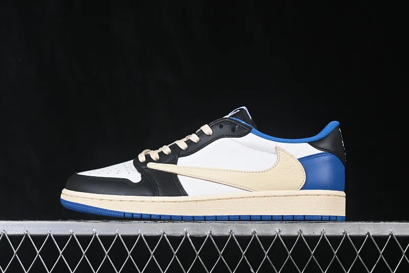 All categories Air Jordan Jordan series basketball shoes Air Jordan 1 Low GX foreign trade version Travis Scott x Air Jordan 1 Low OG AJ1 Joe 1 undercut low top full head layer DM7866-140